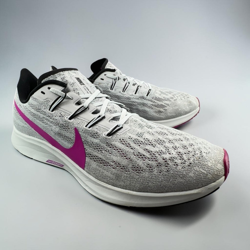 Nike Air Zoom Pegasus 36 Running Shoes Mens 12.5 Grey Pink AQ2203-007 Sneakers